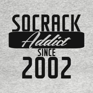 Socrack Addict Since 2002 T-Shirt